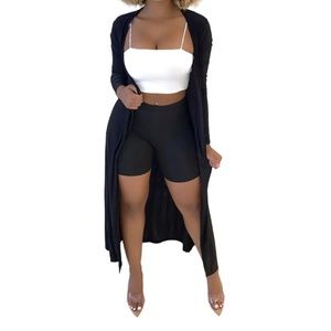 Black Maxi Cardigan size m/l